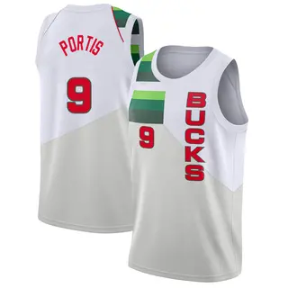 Milwaukee Bucks Men's Bobby Portis White Swingman 2018/19 Jersey - Earned Edition